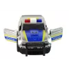 LEAN TOYS Coche Police 1:14 luces sonidos plateado