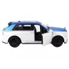 LEAN TOYS Coche R/C 1:20 blanco y azul teledirigido