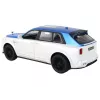 LEAN TOYS Coche R/C 1:20 blanco y azul teledirigido