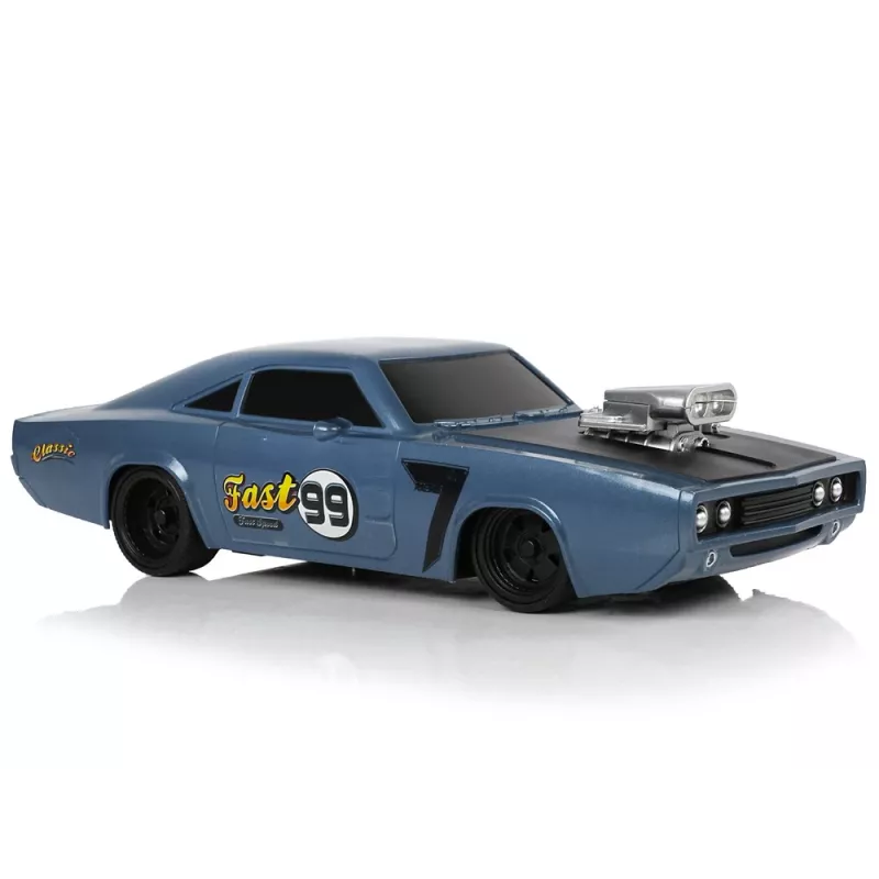 LEAN TOYS Coche R/C deportivo Sticker 1:20 gris mando