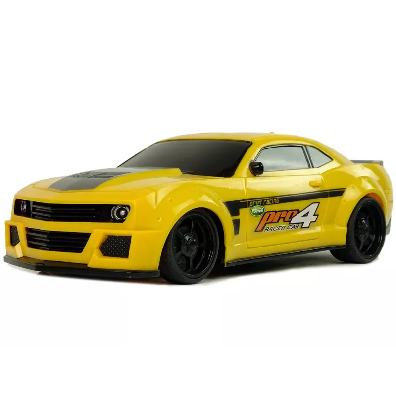 LEAN TOYS Coches R/C Police Pursuit Patrol amarillo coche deportivo mandos