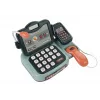 LEAN TOYS Juguete de caja registradora set de tienda con terminal de sonido con micrófono – Set interactivo de juego de rol para niños a partir de 3 años