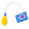 LEAN TOYS Tensiómetro infantil con aguja móvil, azul