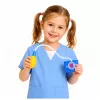 LEAN TOYS Tensiómetro infantil con aguja móvil, azul