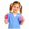 LEAN TOYS Tensiómetro infantil con aguja móvil rosa
