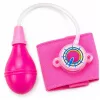 LEAN TOYS Tensiómetro infantil con aguja móvil rosa