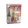 LEAN TOYS Médico de Muñecas Infantil Pelo Largo Accesorios