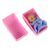 LEAN TOYS Médico de Muñecas Infantil Pelo Largo Accesorios