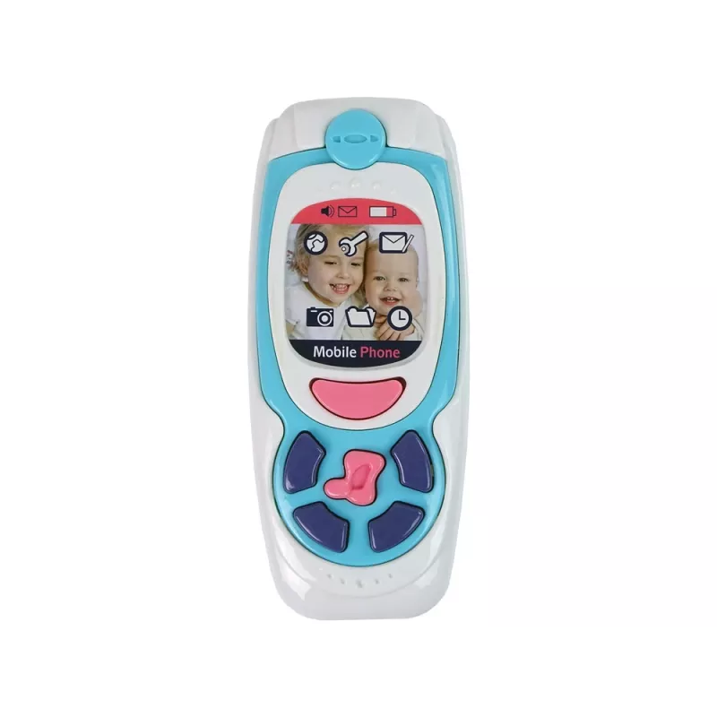 LEAN TOYS Móvil de aprendizaje infantil Melody Azul