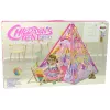 LEAN TOYS Tienda de campaña luminosa para niños unicornio ponis rosa