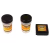 LEAN TOYS Microscopio infantil set educativo amarillo