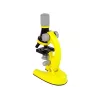LEAN TOYS Microscopio infantil set educativo amarillo