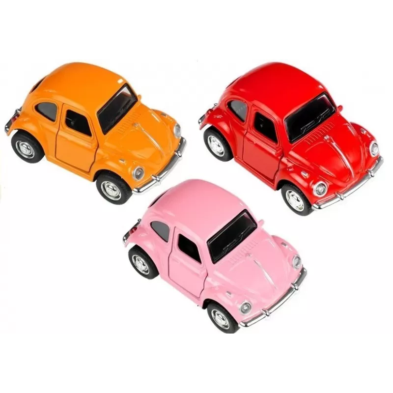 LEAN TOYS Classic Car Vehículo de metal con sonido mixto