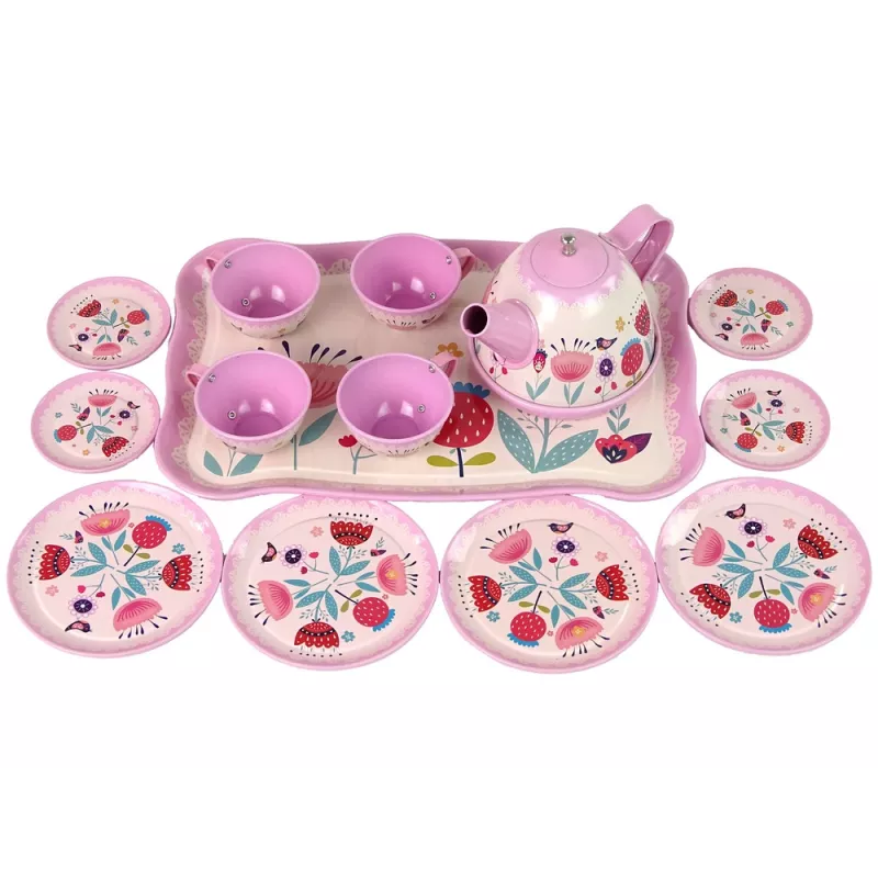 LEAN TOYS Set de café y té en maletín