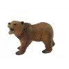 LEAN TOYS Figura de colección oso pardo animales del mundo