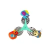 LEAN TOYS Carrusel de melodías pájaros de colores para cuna y carrito