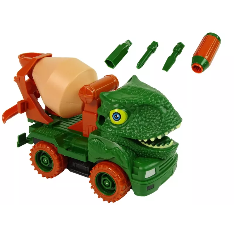 LEAN TOYS Hormigonera dinosaurio Unwrecker accesorio verde