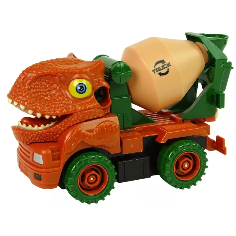 LEAN TOYS Hormigonera dinosaurio Unwrecker accesorio naranja