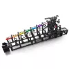 LEAN TOYS Pista de bolas de bloques de construcción con motor eléctrico 2520 piezas