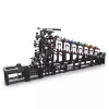 LEAN TOYS Pista de bolas de bloques de construcción con motor eléctrico 2520 piezas