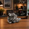 LEAN TOYS Bloques de construcción Coche motor V8 transmisión 2024 el.