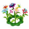 LEAN TOYS Bloques de flores Jardín floral multicolor en caja 73 uds.