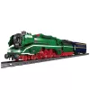 LEAN TOYS 23646 set de bloques de construcción locomotora de vapor RC con mando a distancia y vías, 2348 piezas
