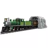 Bloques de construcción locomotora de vapor teledirigida RC LEAN TOYS verde 1212 piezas