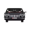 LEAN TOYS Bloques de construcción Coche clásico descapotable Cadi-Elrado Negro 1324 piezas