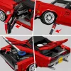 LEAN TOYS Bloques Coche Deportivo Charger Rojo 1869 Piezas