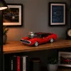 LEAN TOYS Bloques Coche Deportivo Charger Rojo 1869 Piezas