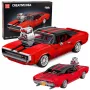 LEAN TOYS Bloques Coche Deportivo Charger Rojo 1869 Piezas