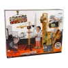 LEAN TOYS Grúa de construcción con mando a distancia kit de construcción Torre Eiffel de 90 cm de alto
