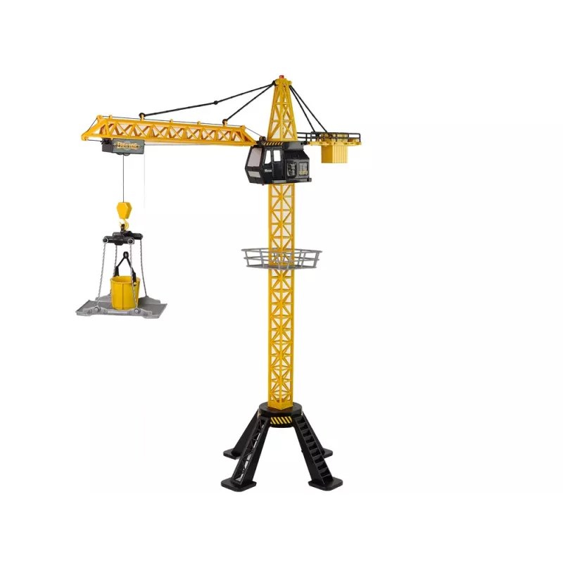 LEAN TOYS Grúa de construcción con mando a distancia kit de construcción Torre Eiffel de 90 cm de alto