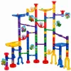 LEAN TOYS juego de construcción pista de bolas túnel dinosaurios de colores 192 piezas