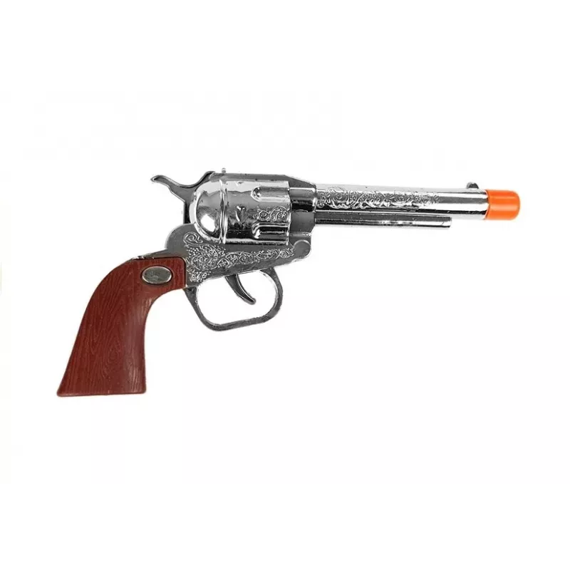 LEAN TOYS Set de cowboy con rifle de palanca, revólver Colt y placa de sheriff