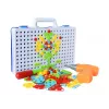 LEAN TOYS Puzzle mosaico creativo 4 en 1 destornillador 237 piezas