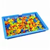 Set creativo puzzle de mosaico con botones chinchetas de seta LEAN TOYS maletín 300 uds.