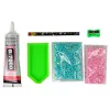 LEAN TOYS Kit creativo unicornio DIY diamantes cristales azul