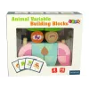 LEAN TOYS Puzzle de madera creativo espacial búho 3D