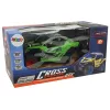 LEAN TOYS Coche teledirigido todoterreno cross country 27 MHz verde