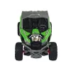 LEAN TOYS Coche teledirigido todoterreno cross country 27 MHz verde