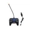 LEAN TOYS Coche teledirigido todoterreno cross country 27 MHz verde