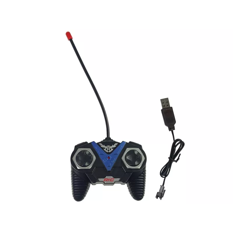 LEAN TOYS Coche teledirigido todoterreno cross country 27 MHz verde