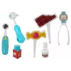 LEAN TOYS Set de dentista para perros, pequeño maletín de médico. Cepillo de dientes. Pasta de dientes de juguete.
