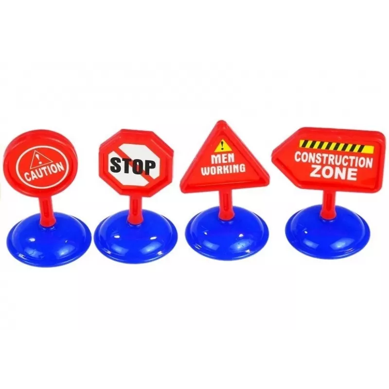 LEAN TOYS Tren desmontable con herramientas de trabajo y figuras