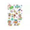 LEAN TOYS Set de pegatinas de bordado de diamantes Espacio Astronauta Mosaico