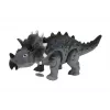 LEAN TOYS Dinosaurio a pilas Triceratops gris