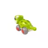 LEAN TOYS Dinosaurio sobre ruedas figura verde
