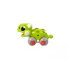 LEAN TOYS Dinosaurio sobre ruedas figura verde